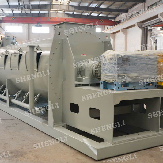 CMS-15000 单轴连续式搅拌机，用于固废处理